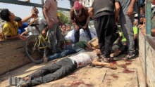 Abu Amir 29 5 25 blesse IMG 2618 Témoignage d'Abu Amir, le 1er juin 2025 – Massacres à Rafah et dans le corridor de Netzarim