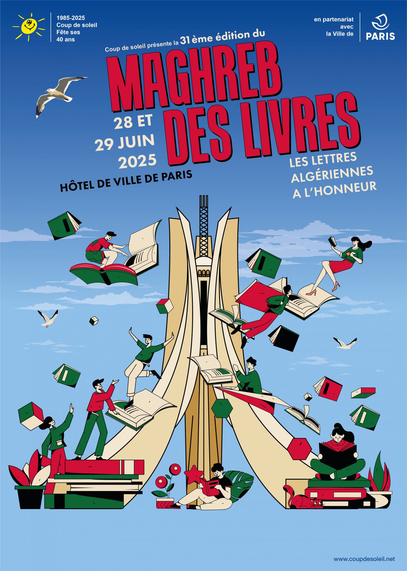 Maghreb des livres 2025 Paris (4ème) accueille le 31e Maghreb des livres : les lettres algériennes à l’honneur