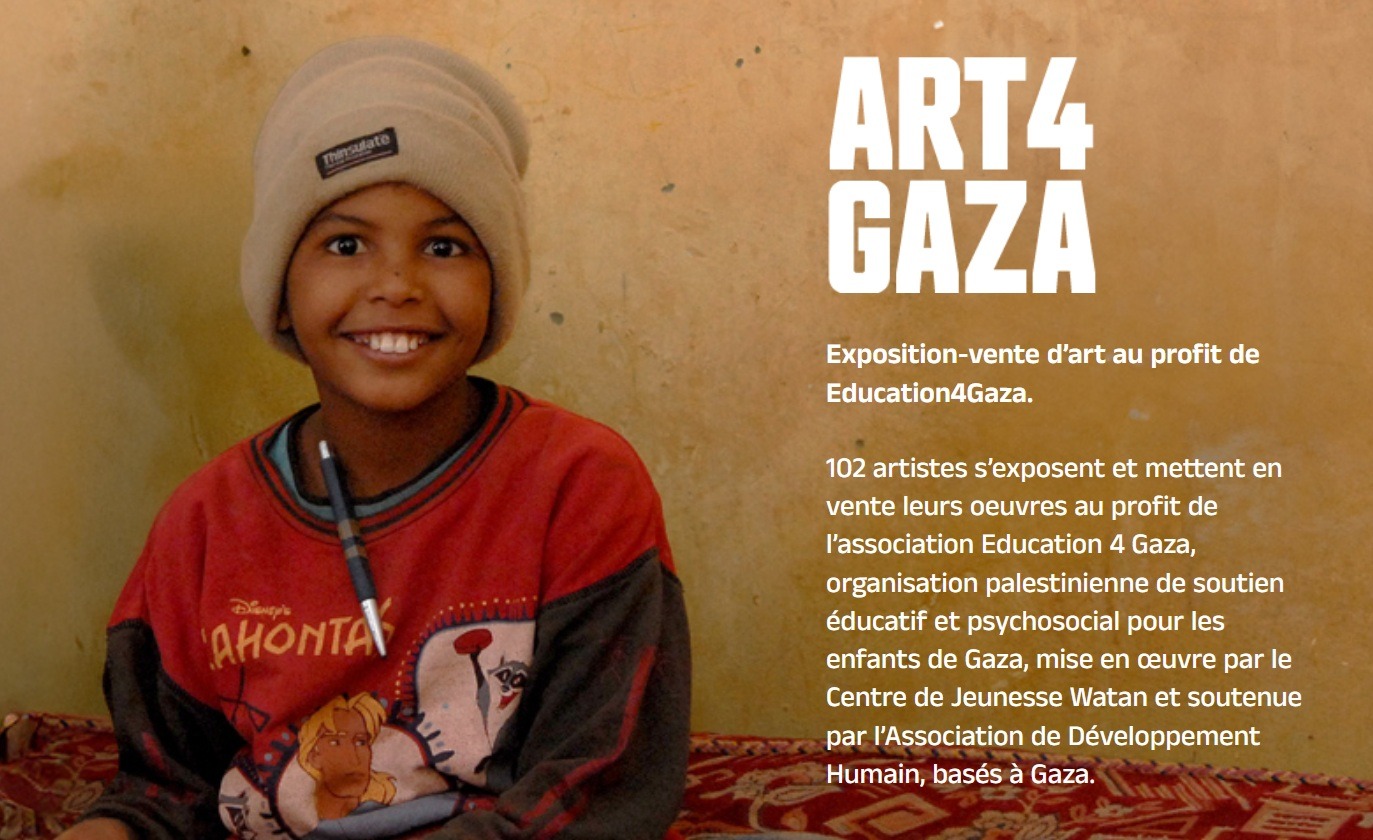 art4gaza 1 À Ille-sur-Têt, exposition-vente d'art au profit de Education4Gaza