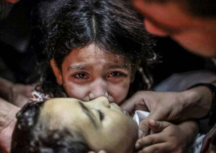enfants morts Gaza 6 Juin.jpeg Témoignage d'Abu Amir, le 6 juin 2025 – Ce qui se passe à Gaza interroge le droit international