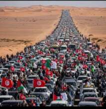 march sumud Même si les dirigeants israéliens mettent le Proche-Orient à feu et à sang, nous serons toujours solidaires de Gaza.