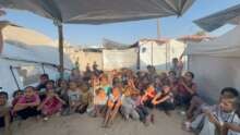 Abu Amir 26 7 25 Education 1 IMG 4517 Témoignage d'Abu Amir, le 26 juillet 2025 - Nos cœurs restent entre les tentes...