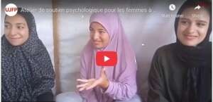 Atelier psy femmes 3 7 25 Témoignage d'Abu Amir, le 6 juillet 2025 – Étreindre la vie malgré la douleur, atelier de soutien psychologique pour les femmes à Deir al-Balah