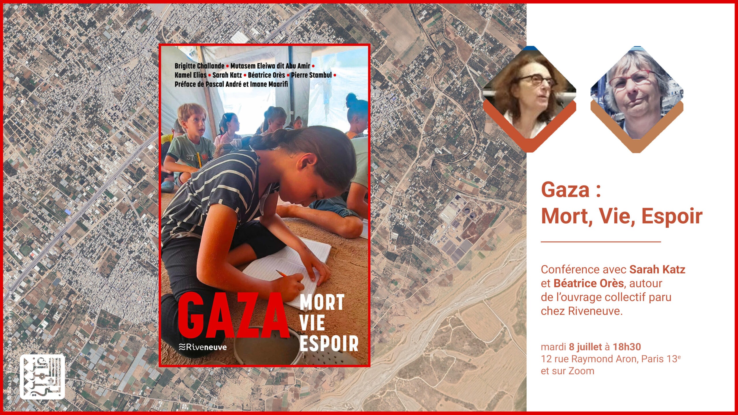 Gaza Mort Vie Visuel31 scaled 1 À Paris (13ème), conférence-débat autour de l'ouvrage collectif Gaza : Mort, Vie, Espoir