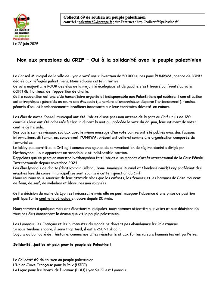 IMG 20250701 WA0012 NON aux pressions du CRIF