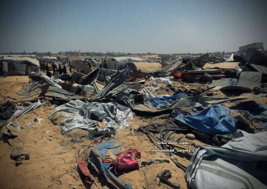 Témoignage d'Abu Amir, le 11 juillet – l’anéantissement de Khan Younis 2 tentes brules khan younis Témoignage d'Abu Amir, le 11 juillet – l’anéantissement de Khan Younis