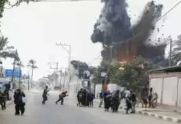 Israeli strike gaza 768x525 1 Témoignage d’Abu Amir, le 29 août 2025 – Gaza-ville entre feu et exode : une petite apocalypse !