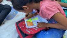 Abu Amir 22 9 25 Projet educatif 1 IMG 0667 Témoignage d’Abu Amir, le 22 septembre 2025 - L’importance de l’éducation dans la bande de Gaza malgré la guerre et la destruction