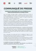 CP finalise Communiqué de presse - Suspension arbitraire des évacuations de Gaza : contestation devant le Conseil d'État