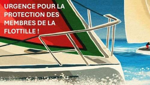 Protection flotille Protection diplomatique des ressortissants français à bord de la flottille pour Gaza !
