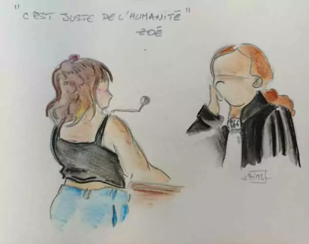 Zoe Procès de Zoé : « Critiquer la politique d’Israël n’est pas un délit »