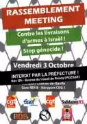 Action a midi 3 10 25 signal 2025 10 03 083707 002 À Roissy (95), rassemblement contre les livraisons d'armes à Israël