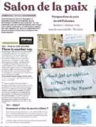 Flyer 25 10 25 OK p1 À Saint Junien (87), présentation du livre "Gaza, Mort, Vie Espoir" et participation de l'UJFP à deux débats : "Comment arrêter la guerre à Gaza" et "Deux États, un État binational : quelle solution pour la paix ?"