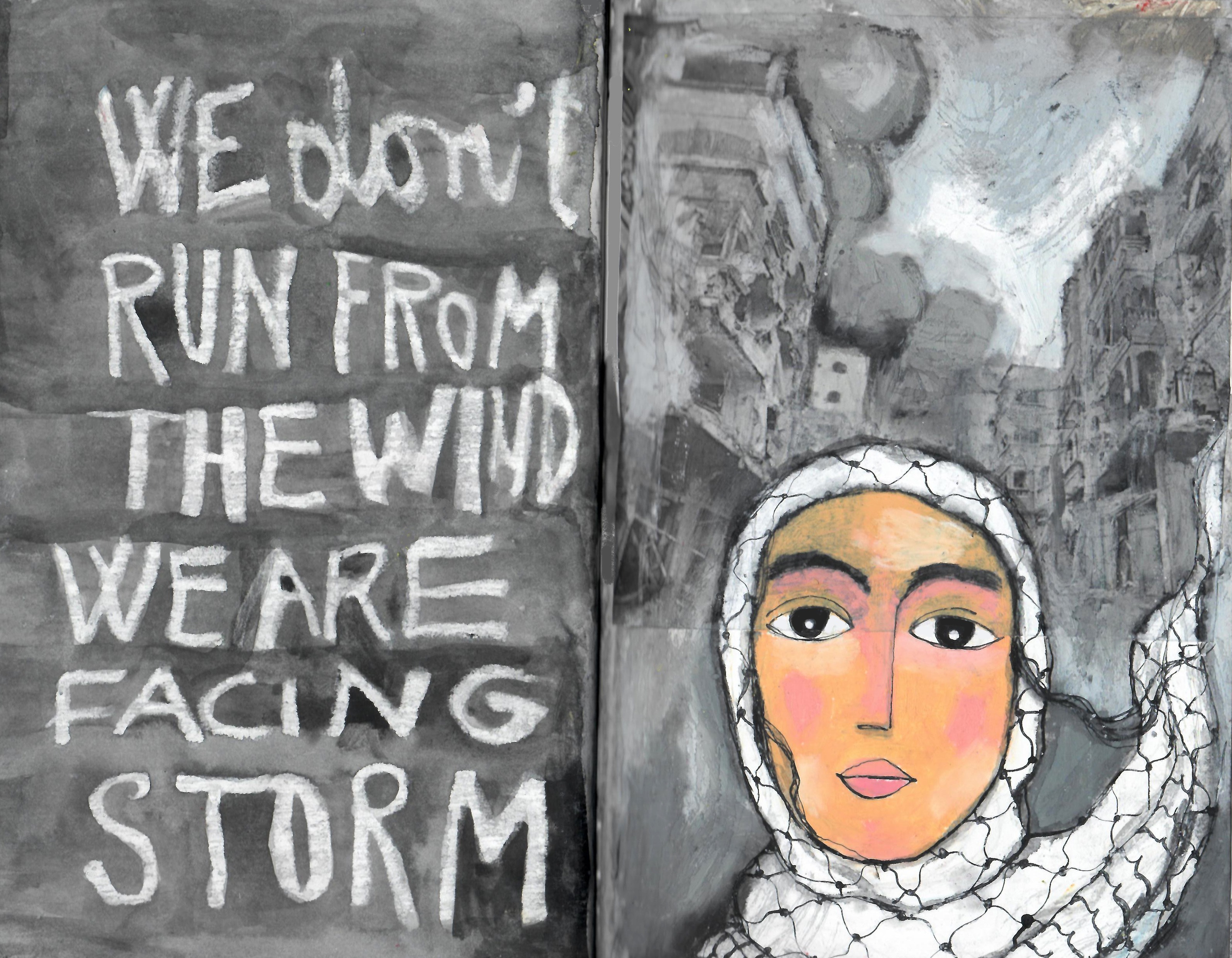 À Malakoff (92), une exposition pour Gaza 13 pannello 4 alto 1 À Malakoff (92), une exposition pour Gaza