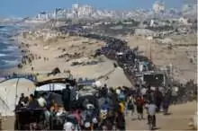 retour vers le nord de Gaza 11 octobre 2025 Témoignage d'Abu Amir, le 11 octobre 205 - Retour à Gaza... un voyage de souffrance au goût de victoire