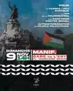 WhatsApp Image 2025 11 07 at 11.33.30 À Paris, manifestation pour un cessez-le-feu durable