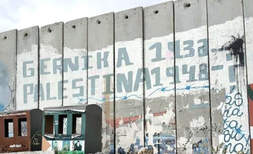 guernica Nakba La planification du nettoyage ethnique de la Palestine