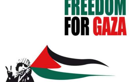 freedom for gaza À Rennes, rassemblement de solidarité avec Gaza