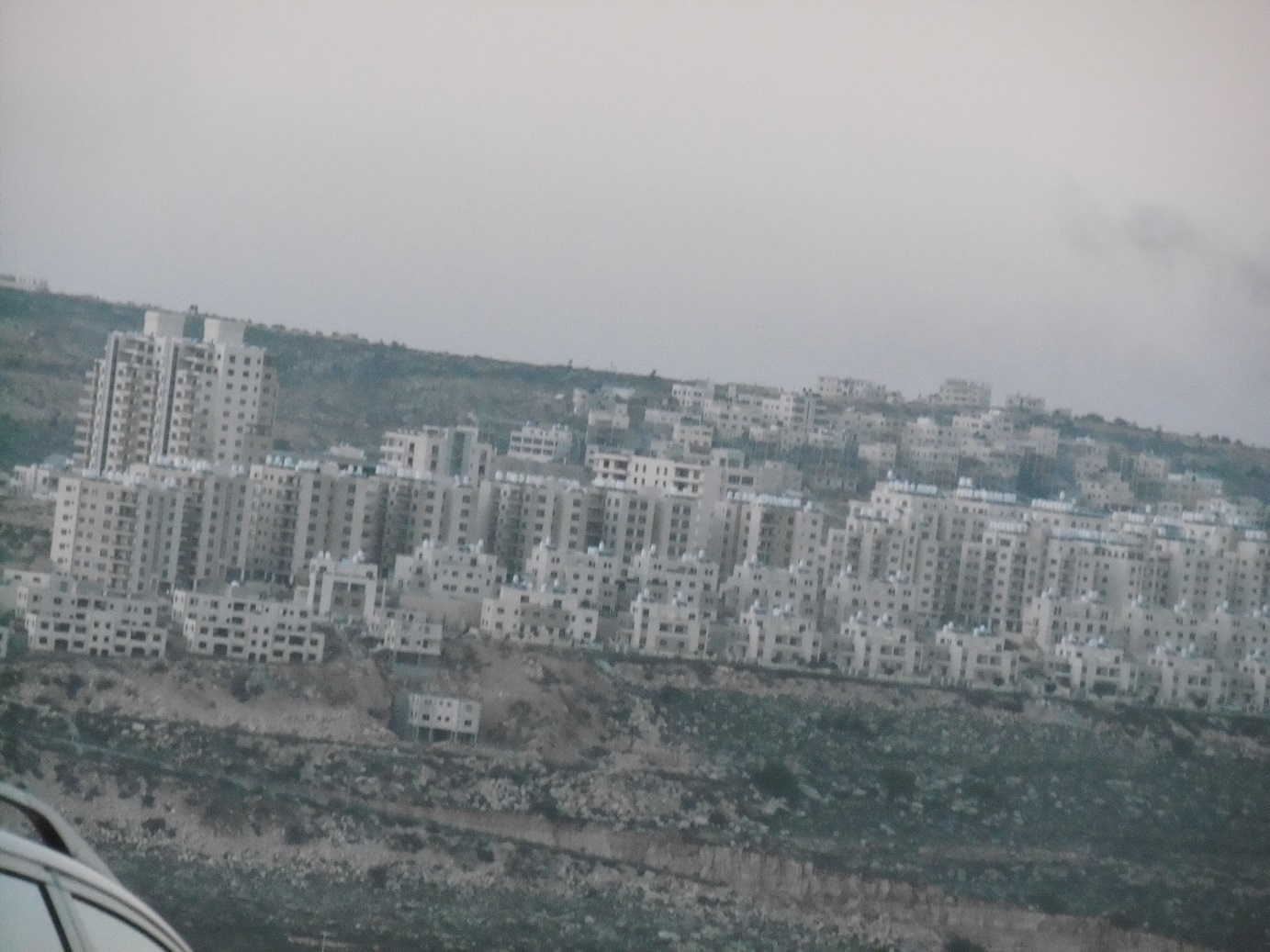 A Ramallah, nouvelles constructions incessantes.