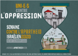 oppression Semaine numérique contre l’apartheid israélien dans le Puy-de-Dôme