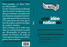 couverture de la revue de l'autre côté. Une idéebinationale