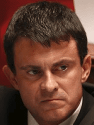 emmanuel valls Valls avec les Roms