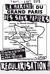 Dernière étape de la Marche du Grand Paris des Sans-papiers 2 marche des sans papiers Dernière étape de la Marche du Grand Paris des Sans-papiers