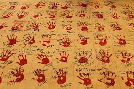empreinte main palestine 2015 et la Palestine