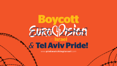 boycott eurovision NON AU PINKWASHING DE L’EUROVISION ! PLUS DE 60 GROUPES LGBTQ+ APPELLENT AU BOYCOTT DU CONCOURS DE CHANT EN ISRAËL