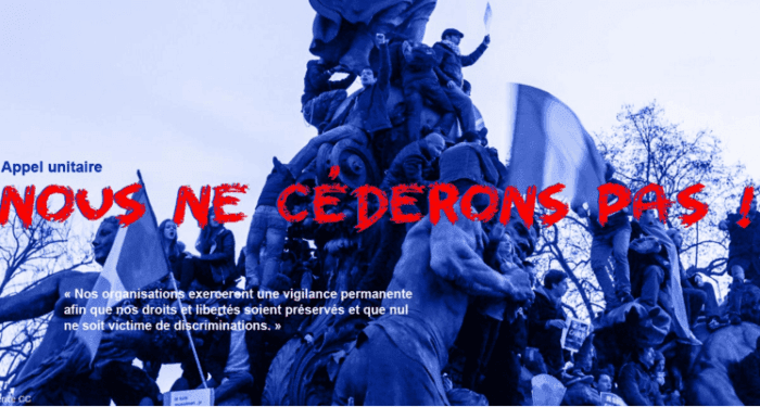 nousnecederonspas Et six mois de plus !