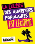 colere populaire La colère des quartiers populaires est légitime