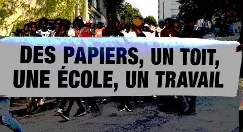 papierstoittravail jpg Lettre ouverte au président de la République pour la régularisation définitive des sans-papiers