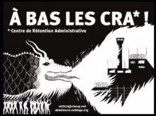 a bas les cra jpg “Soi-disant la France, les droits de l’homme, nous on les a pas vus.” //