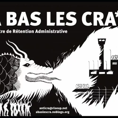 a bas les cra jpg “Soi-disant la France, les droits de l’homme, nous on les a pas vus.” //
