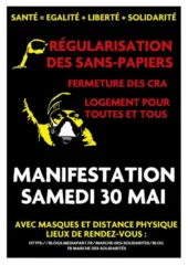 affiche 30mai 2020 04 2 jpg Manifestations du 30 mai : Les rendez-vous sur toutes les villesFoyers, CRA, sans-papiers : nous serons dans la rue le 30 mai !