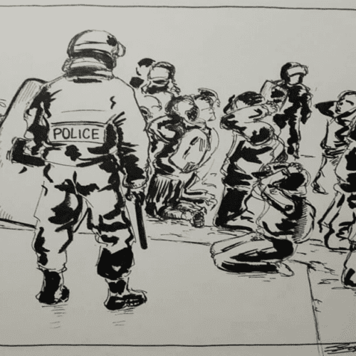 collectif jeune mantois Marche des mamans pour la justice et la dignité, le 8 décembre 2019