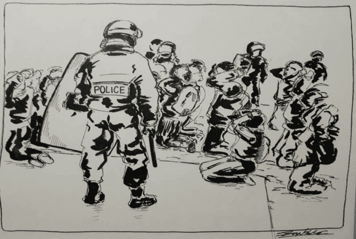 collectif jeune mantois Marche des mamans pour la justice et la dignité, le 8 décembre 2019