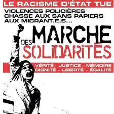 Logomarchedessol France-Afrique à Montpellier : Contre la France raciste et coloniale !