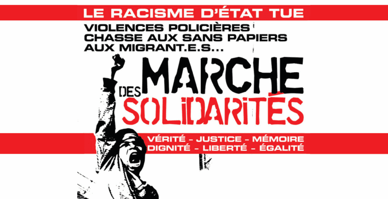 marches slider Solidarité avec les Sans-Papiers en Belgique