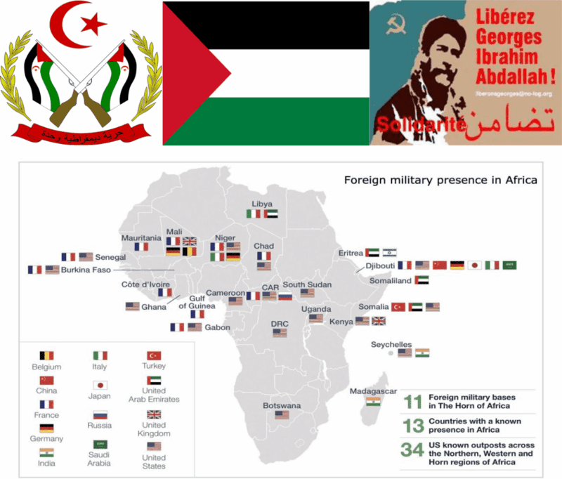 presence militaire etrangere en afrique