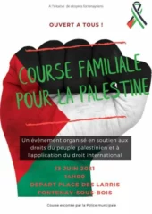 13 06 21 Fontenay sous Bois jpeg À Fontenay-sous-Bois (94), course familiale pour la Palestine