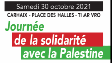 Carhaix 1 Journée de solidarité avec la Palestine à Carhaix