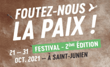 FNLPLogo Festival "Foutez-nous la Paix" à Saint-Junien