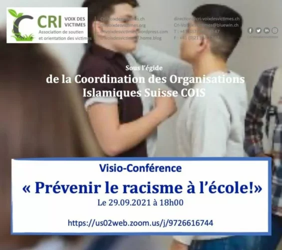 PrevenirleracismeLogo jpg Vidéo de la visio-conférence : "Prévenir le racisme à l'école"