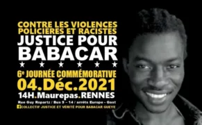 Babacar6 jpg À Rennes, 6e Journée commémorative pour Babacar Gueye
