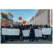 Calais jpg Manifestation en soutien aux personnes exilées - Calais