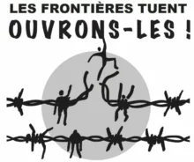 frontieresTuent jpg À Paris (20ème), réunion-débat sur le thème : "Les frontières tuent, ouvrons-les !"