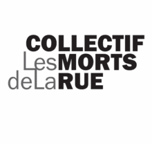 mortdelarue À Paris, rassemblement du Collectif les Morts de la Rue