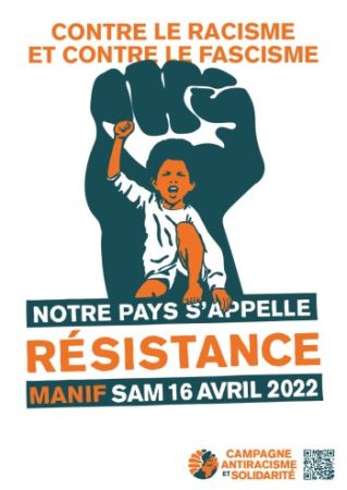 Resistance Le 16 avril, manifestons partout "Notre pays s'appelle Résistance !"