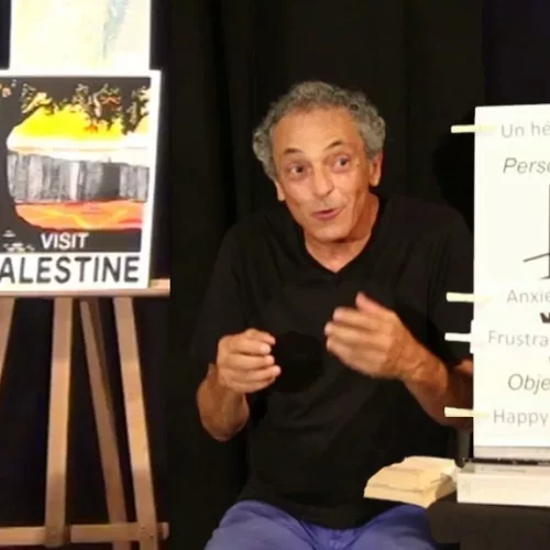 mbenizri7 1 jpg À Nantes (44), conférence gesticulée de Michel Benizri : "Moi Français juif arabe, comment j'ai démissionné du sionisme"